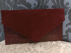 CARTERA Fiesta Burdeos Coco