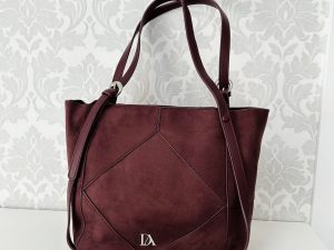 DON ALGODÓN Bolso Shopper Burdeos