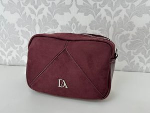 DON ALGODÓN Bandolera Burdeos