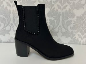 AZAREY Bota Negra Strass