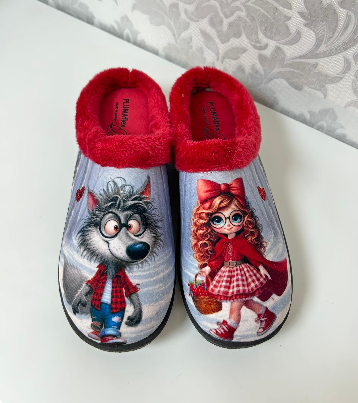 PLUMAFLEX Zapatilla Caperucita