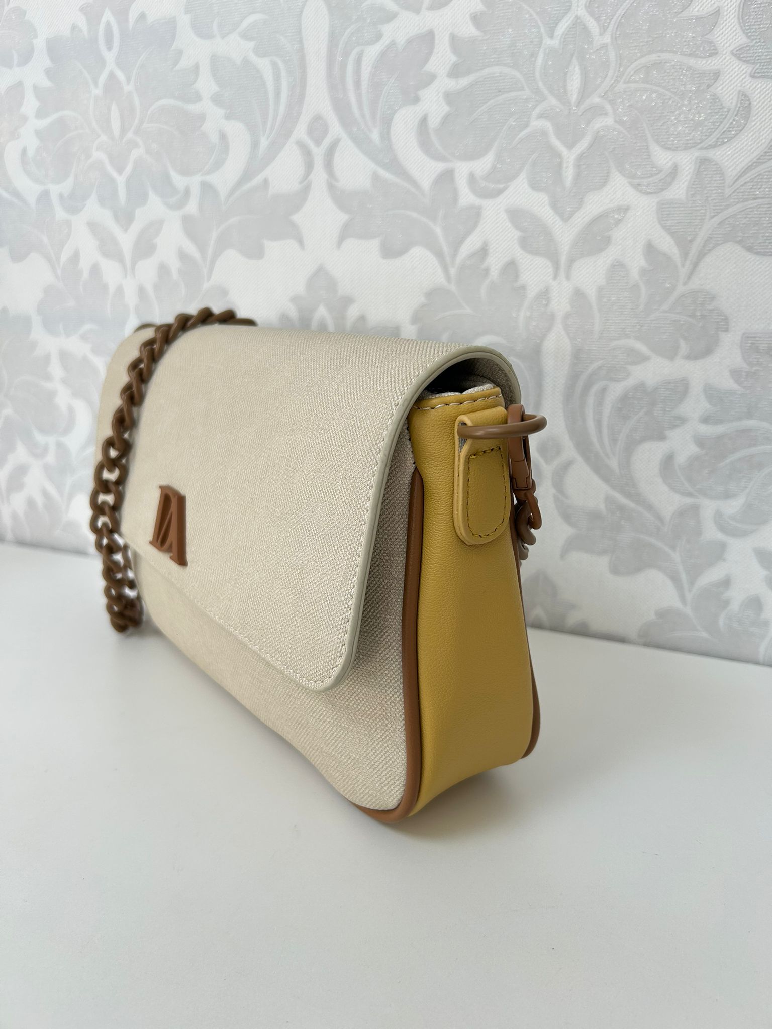 DON ALGODÓN Bolso Marfil - Imagen 2