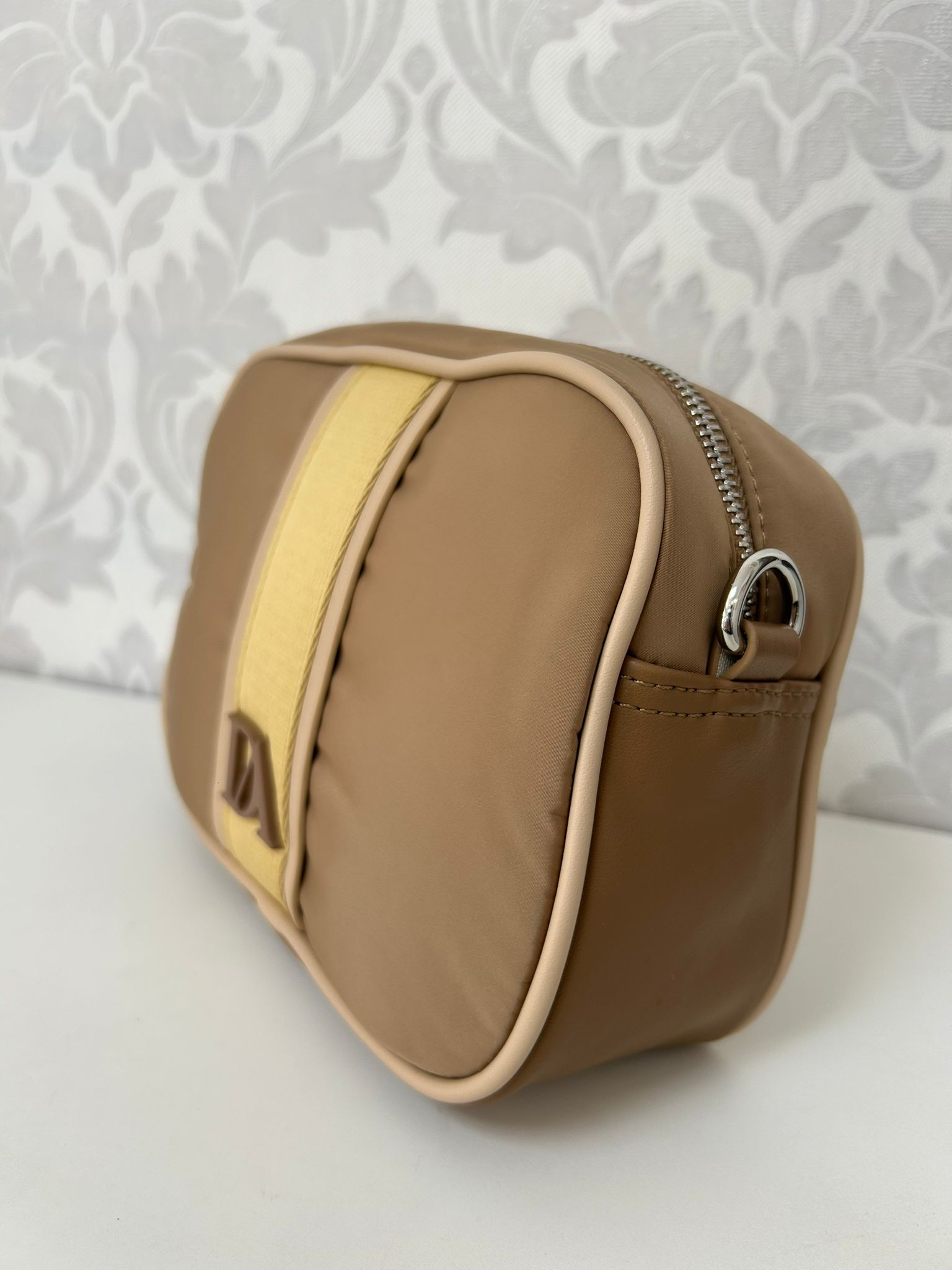 DON ALGODÓN Bandolera Camel - Imagen 2