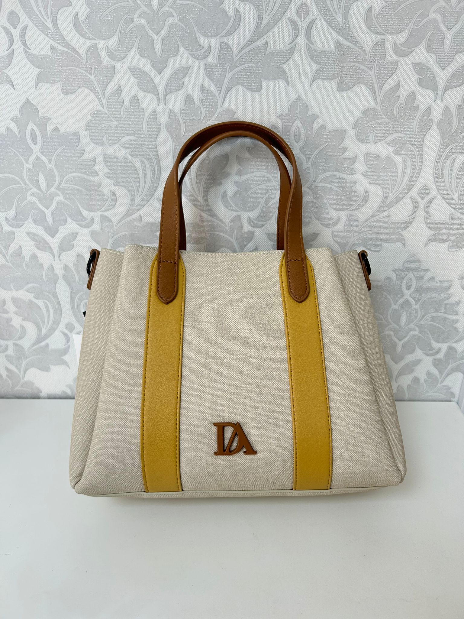 DON ALGODÓN Bolso Mano Marfil