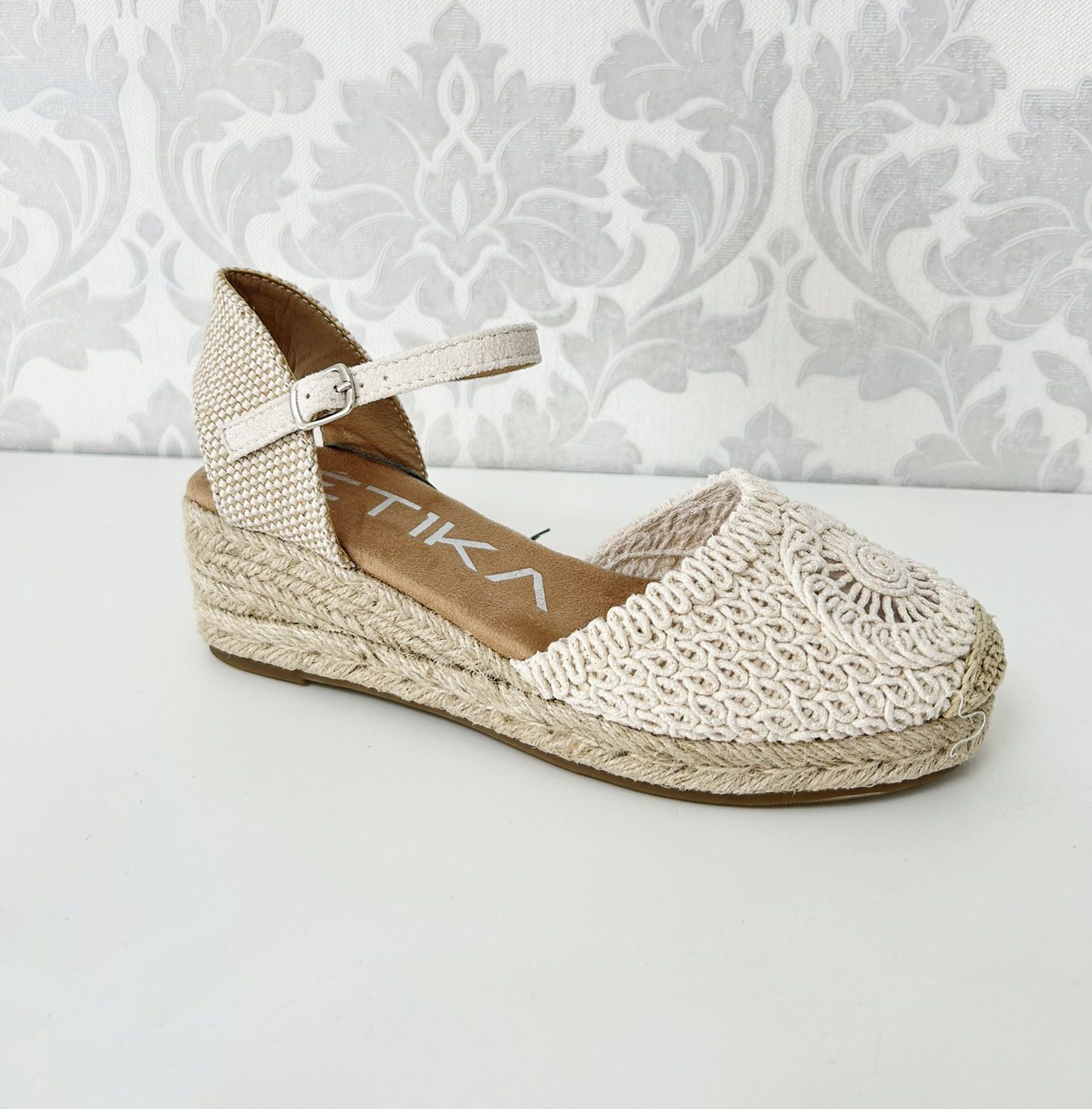 ÉTIKA Esparteña Albahaca Beige