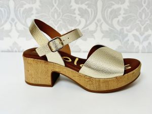 MOLONAS Sandalia Platino