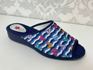 ZAPATILLA Casa Corazones Azul