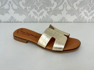 EVA FRUTOS Sandalia Codril Oro