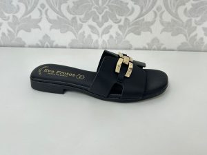 EVA FRUTOS Sandalia Negro