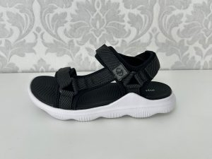 MYSOFT Sandalia Negro