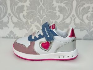 CONGUITOS Zapatillas Barefoot Corazón Luz