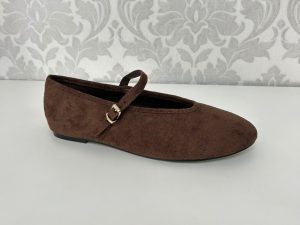ÉTIKA Bailarina con Hebilla Café