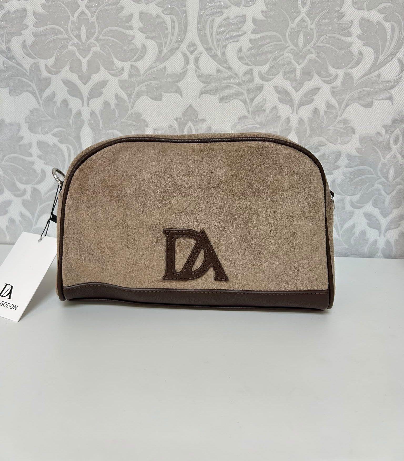 DON ALGODÓN Bandolera Taupe