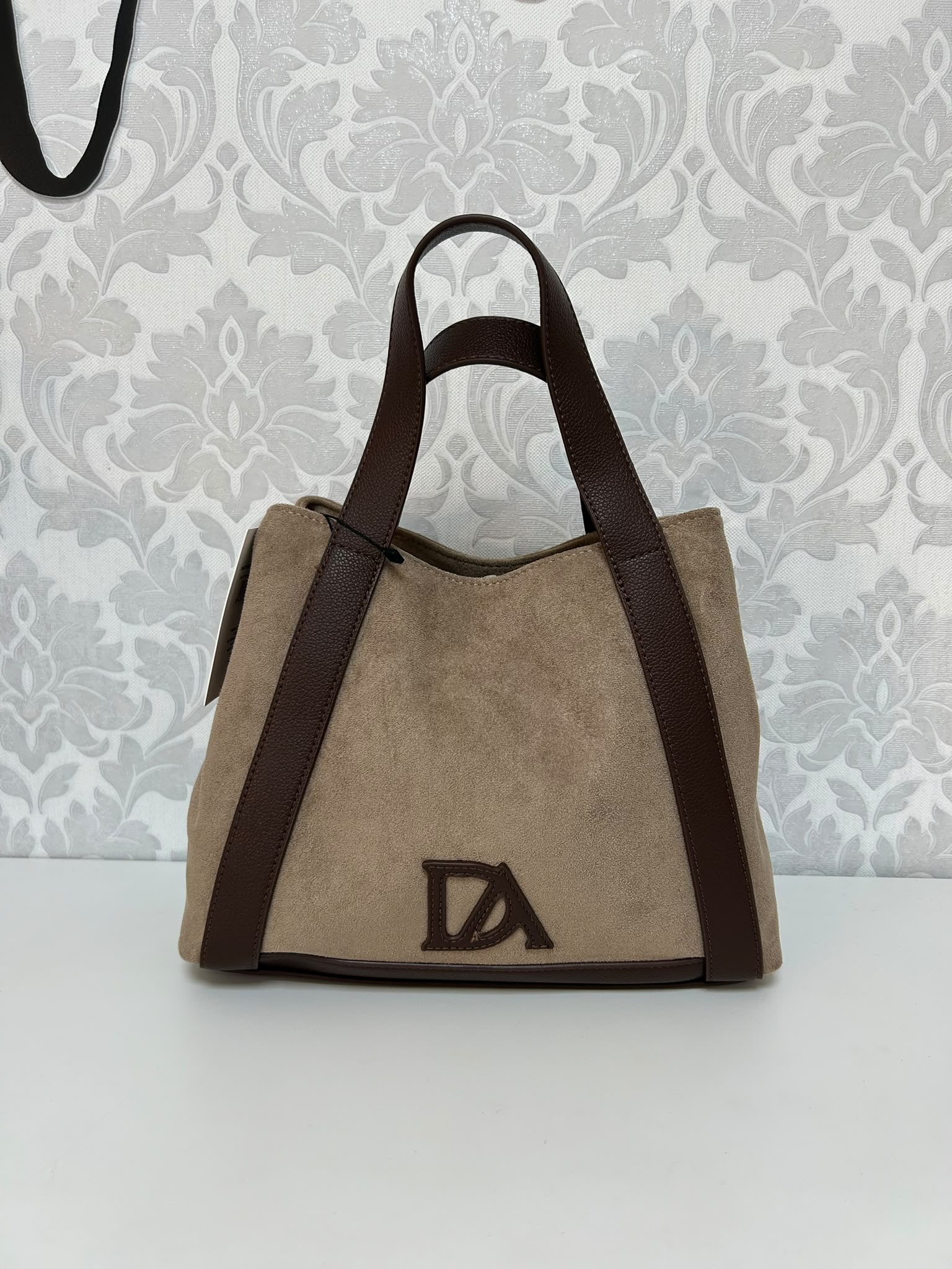 DON ALGODÓN Bolso Mano Taupe