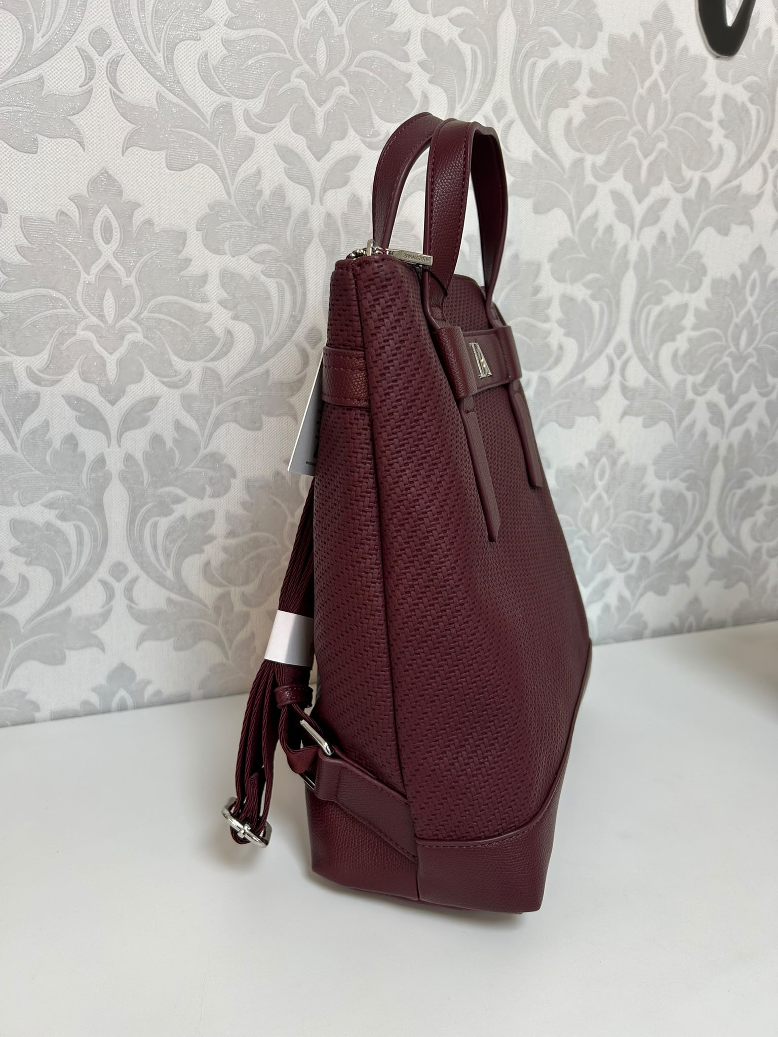 DON ALGODÓN Mochila Burdeos - Imagen 2
