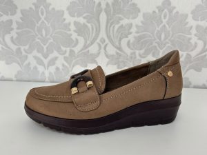 MYSOFT Mocasín Taupe