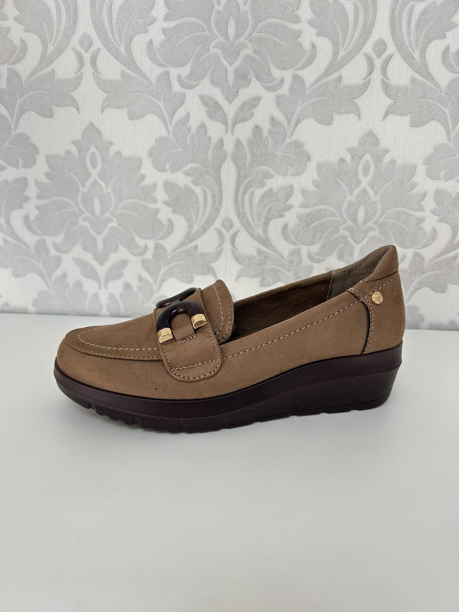 MYSOFT Mocasín Taupe
