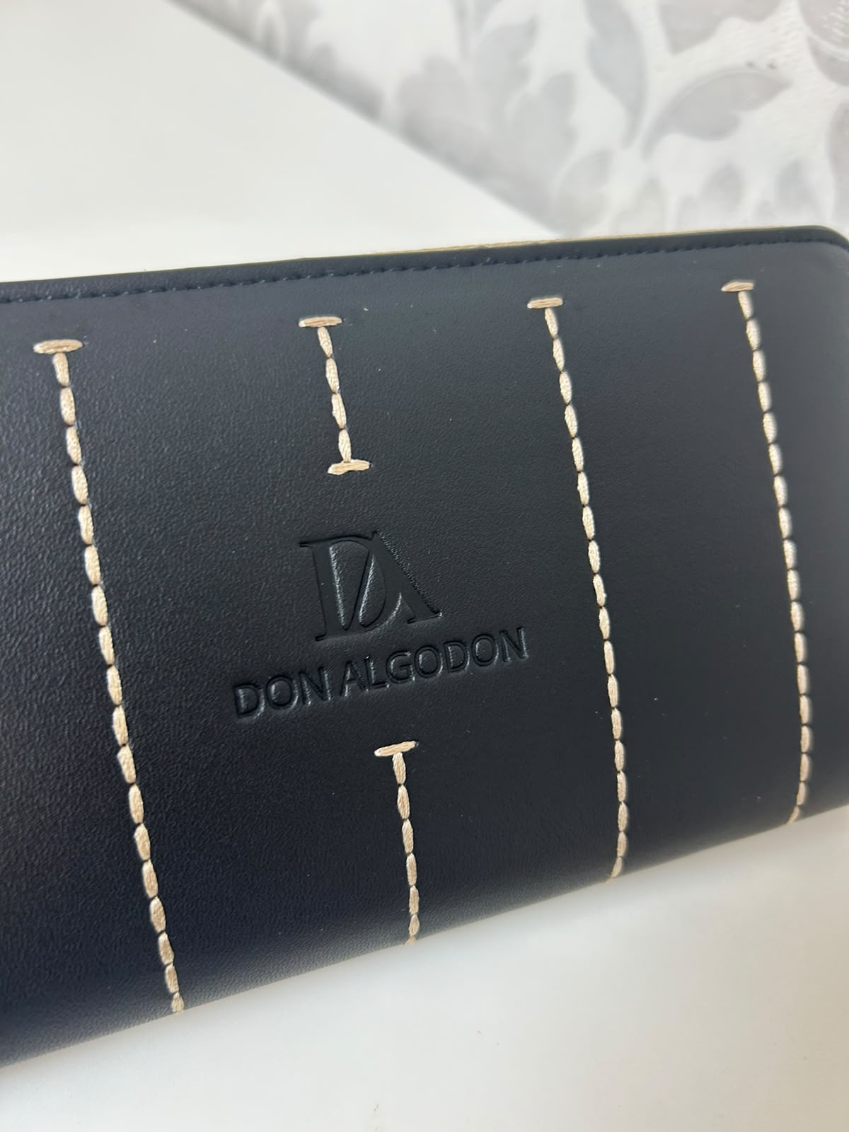 DON ALGODÓN Cartera Negro - Imagen 4