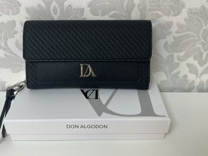 DON ALGODÓN Cartera Negra