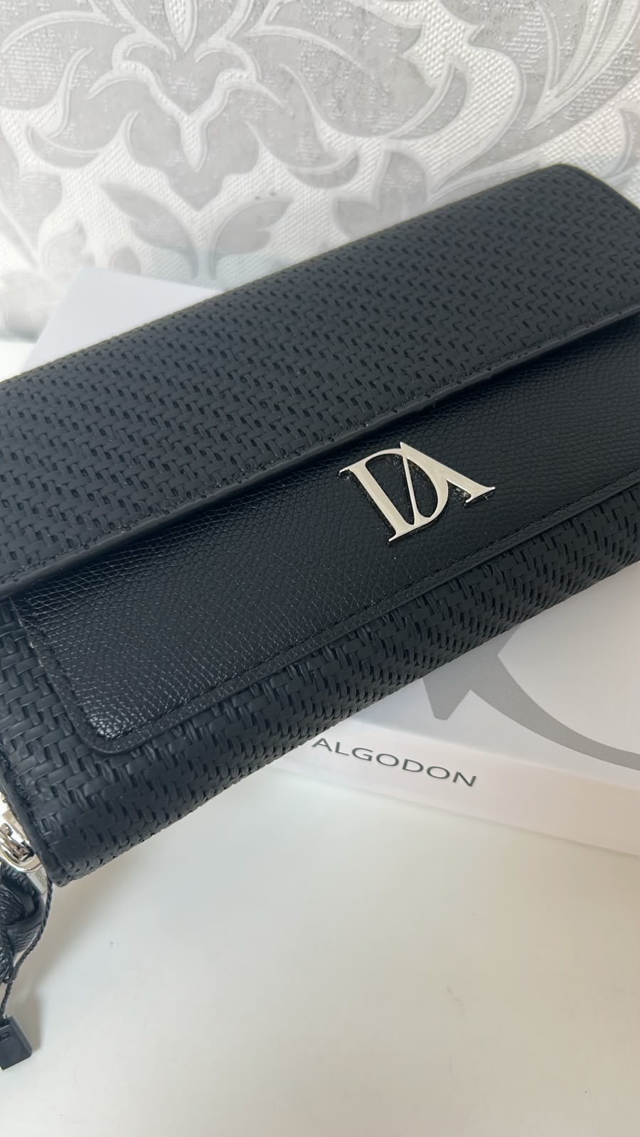 DON ALGODÓN Cartera Negra - Imagen 2