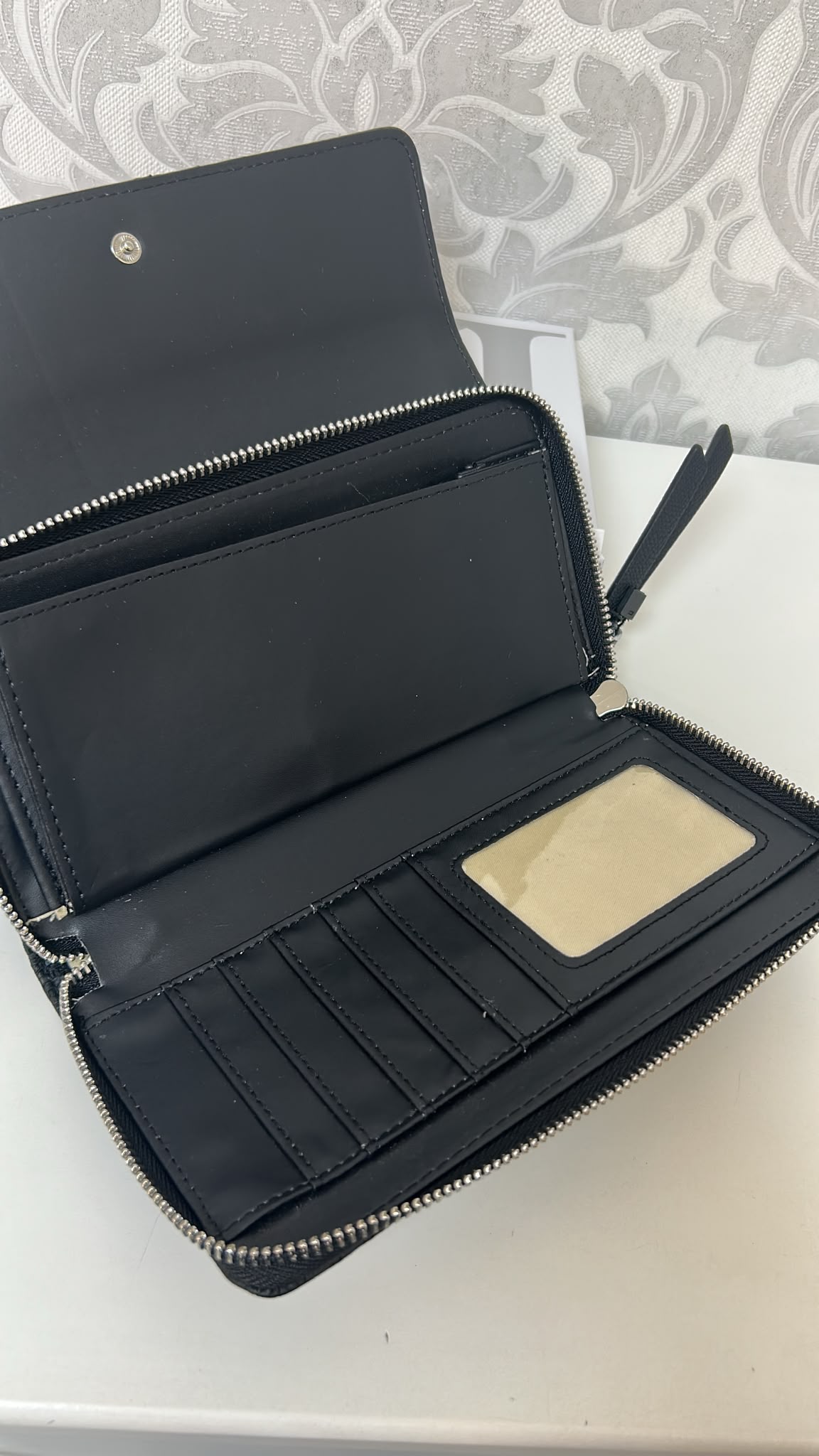 DON ALGODÓN Cartera Negra - Imagen 3