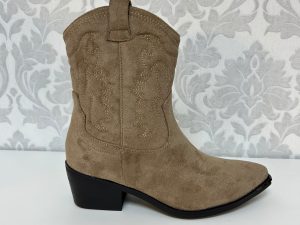 ÉTIKA Botín Cowboy Taupe
