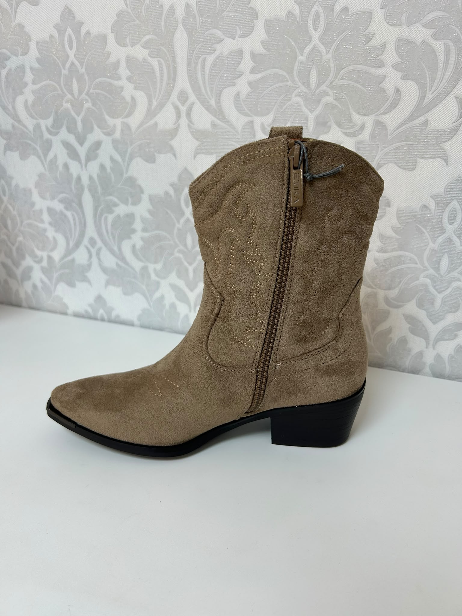 ÉTIKA Botín Cowboy Taupe - Imagen 3