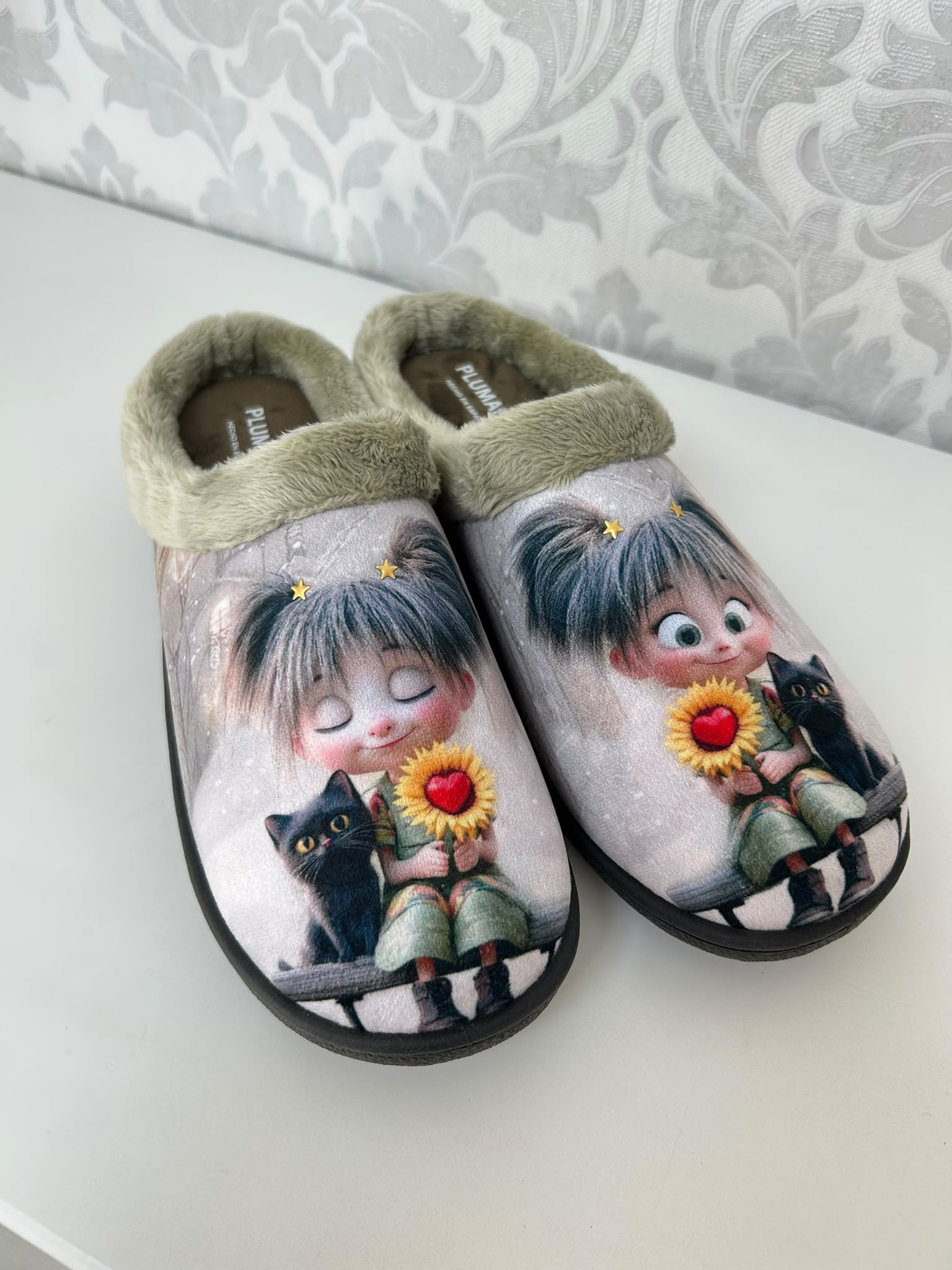 PLUMAFLEX Zapatillas Casa Lucky Cat