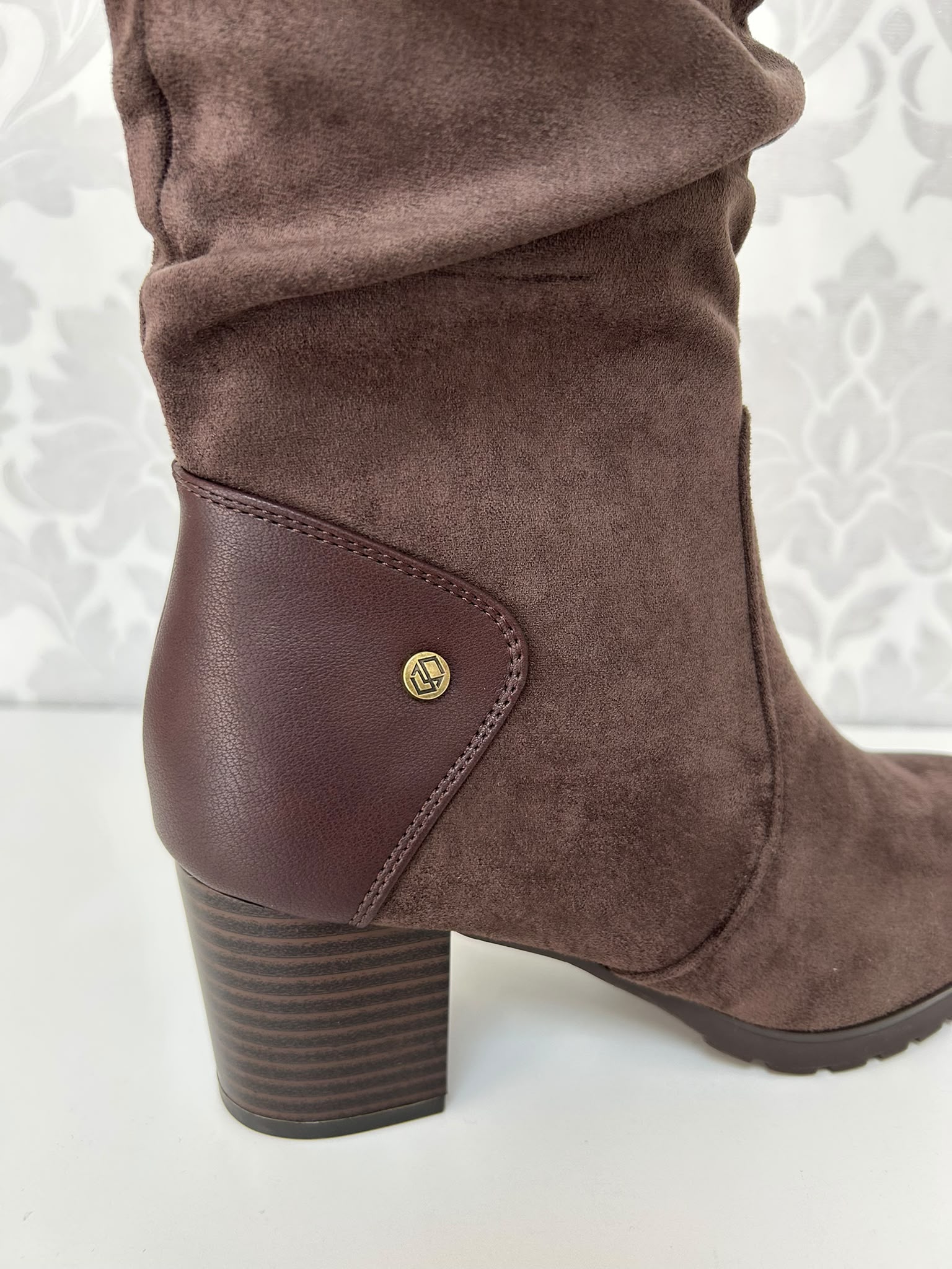 MYSOFT Bota Alta Marrón - Imagen 2